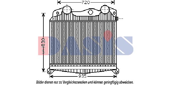 AKS DASIS Kompressoriõhu radiaator 267014N